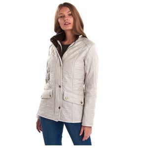 NWOT Barbour Cavalry Polarquilt Jacket Sz 16 US